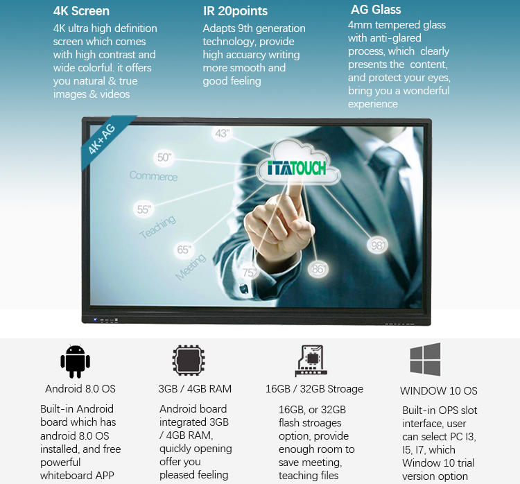 ITATOUCH displays touch screen display company for government-2