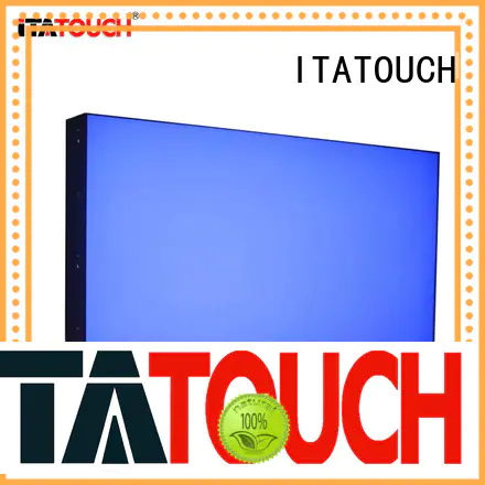 ITATOUCH Latest touch screen video wall factory for military