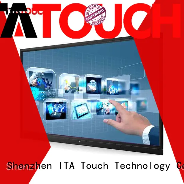 Hot totem touch screen video wall throw designer ITATOUCH Brand