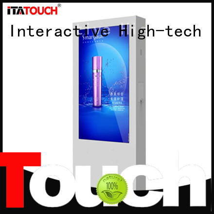video wall flat panel display meeting shopping touch screen video wall ITATOUCH Brand