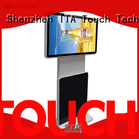 video wall flat panel display outdoor media ITATOUCH Brand touch screen video wall