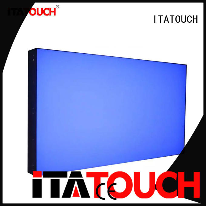 all touch screen video wall ir capacitive ITATOUCH company