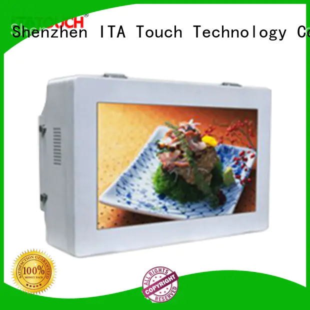 ITATOUCH totem outdoor lcd displays factory for school