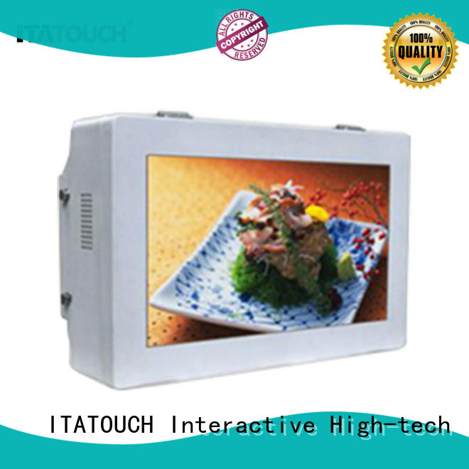 ITATOUCH stand outdoor digital display suppliers for military
