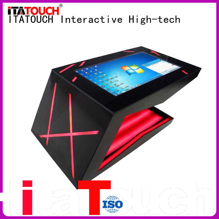 flat table laser video wall flat panel display ITATOUCH Brand