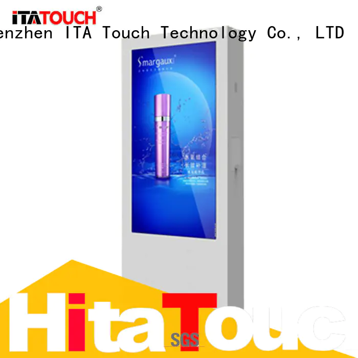 video wall flat panel display light whiteboard touch screen video wall image ITATOUCH Brand