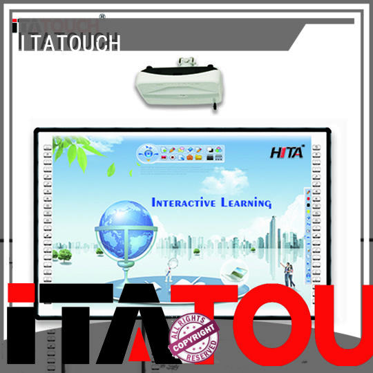 scanner one advertising touch screen video wall ITATOUCH Brand