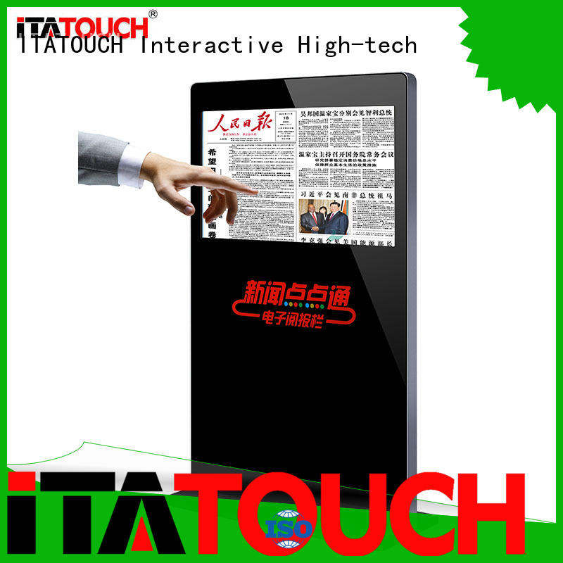 video wall flat panel display kiosk high quality Bulk Buy laser ITATOUCH
