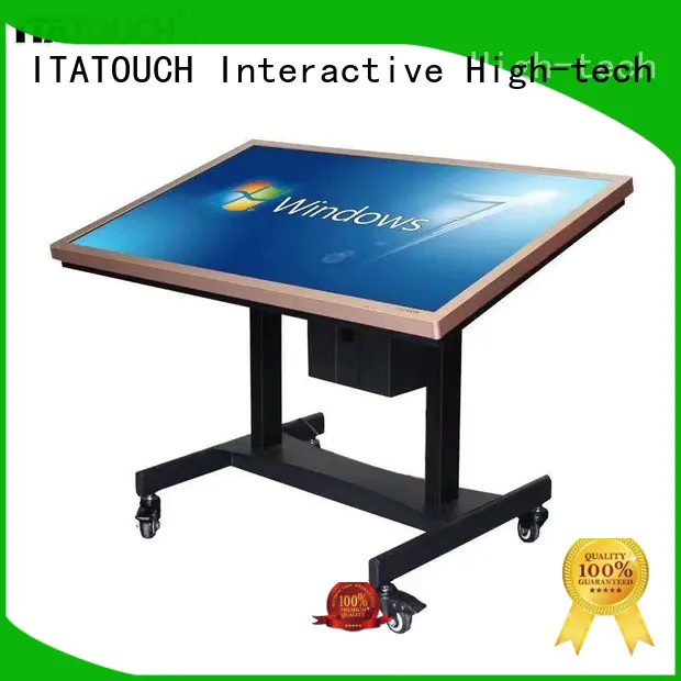 ITATOUCH display bracket stand lift for education