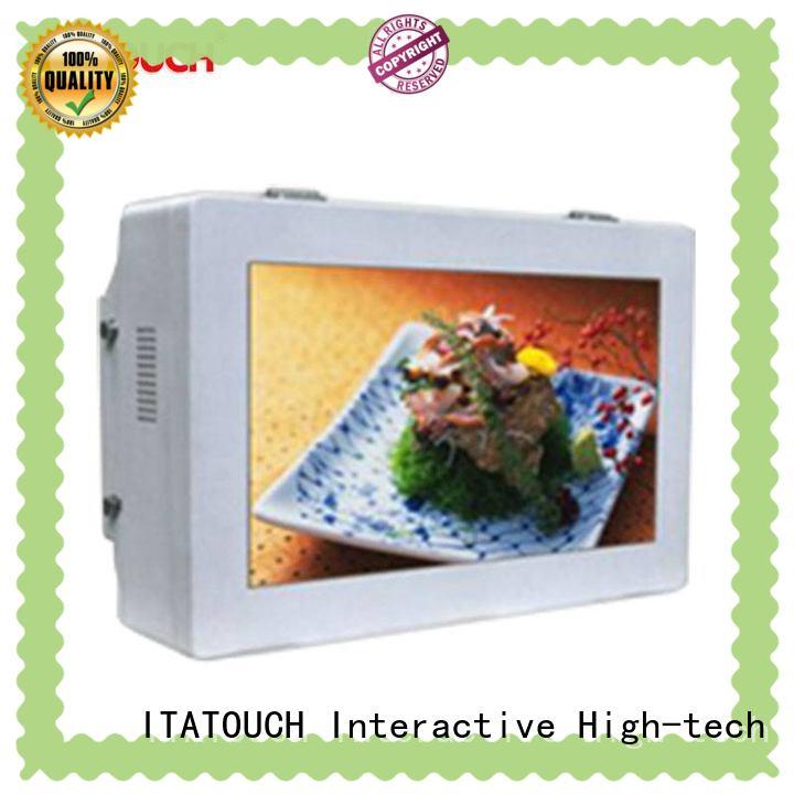 ITATOUCH digital outdoor digital signage price for business for education