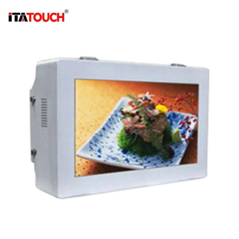 Wall Mount Outdoor Display Waterproof Information Digital Singage for supermarket, shopping