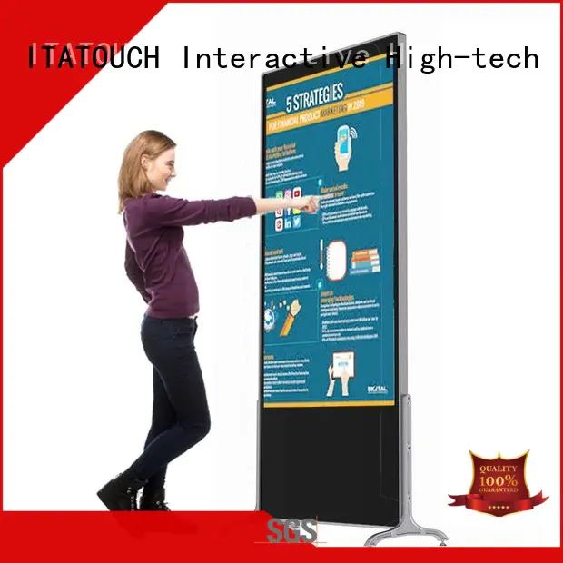 ITATOUCH New android digital signage for business for military