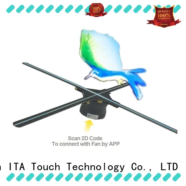 ITATOUCH Top 3d hologram fan display for sale for App
