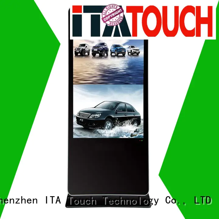 ITATOUCH screen digital advertising display for business for classroom