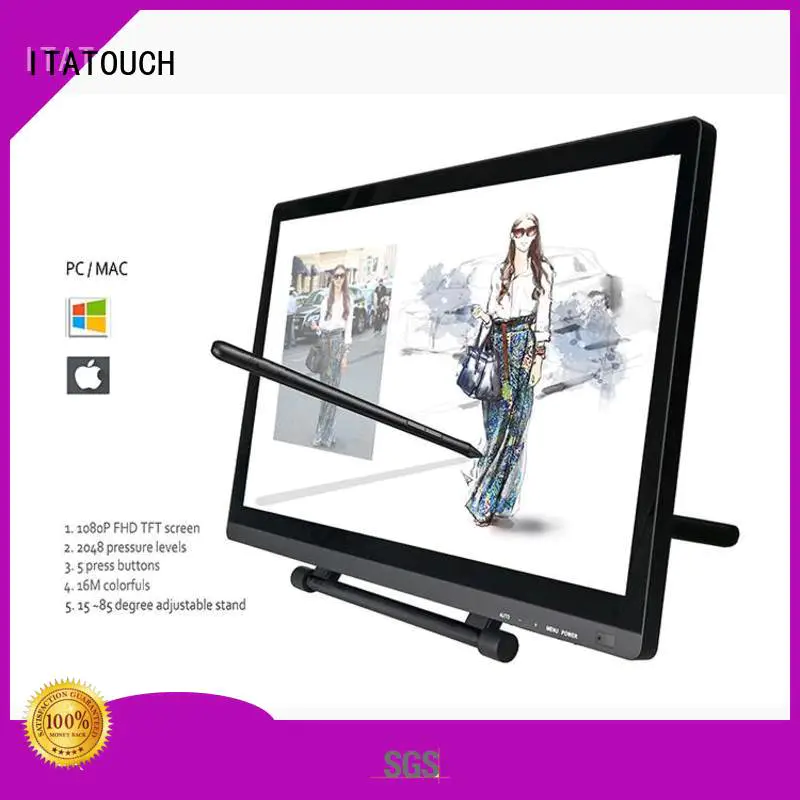 ITATOUCH drawing tablet monitor hd display for military