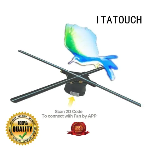 ITATOUCH Top 3d holographic fan for sale for tablet