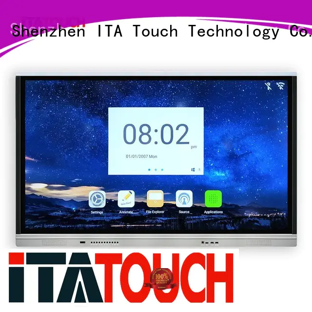 ITATOUCH presentation interactive display manufacturers for office