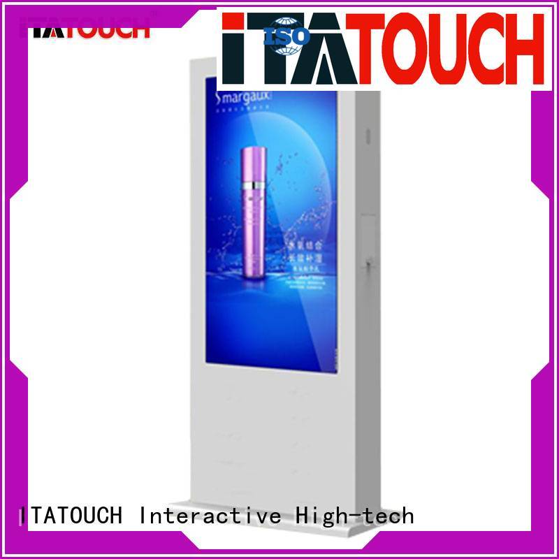 ITATOUCH supermarket outdoor digital signage price for business for government