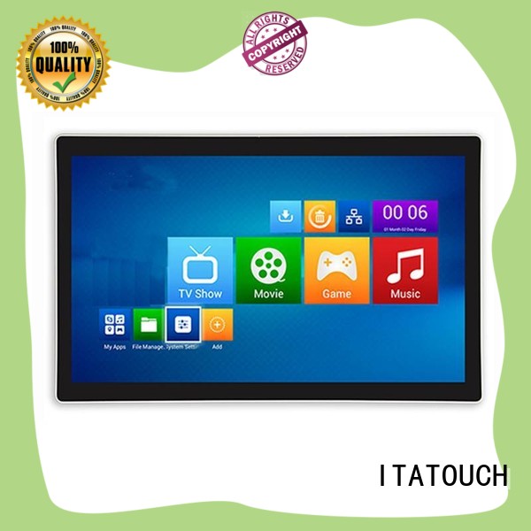 ITATOUCH advertising mall kiosk company for school