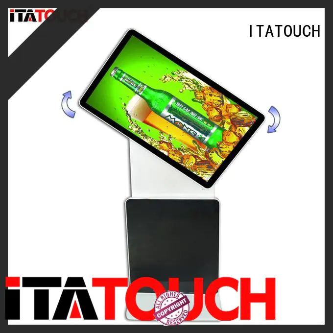 ITATOUCH poster digital advertising display screens manufacturers for school