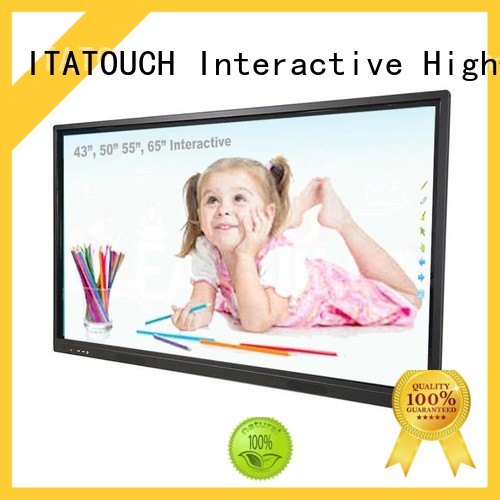 ITATOUCH infrared 4k touch screen monitor factory for various kinds of users