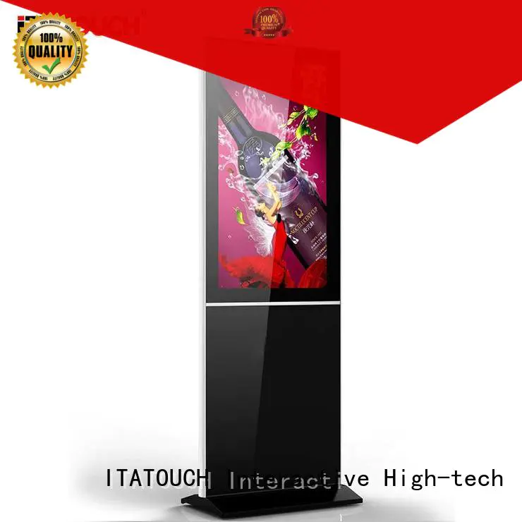ITATOUCH Top totem display supply for company