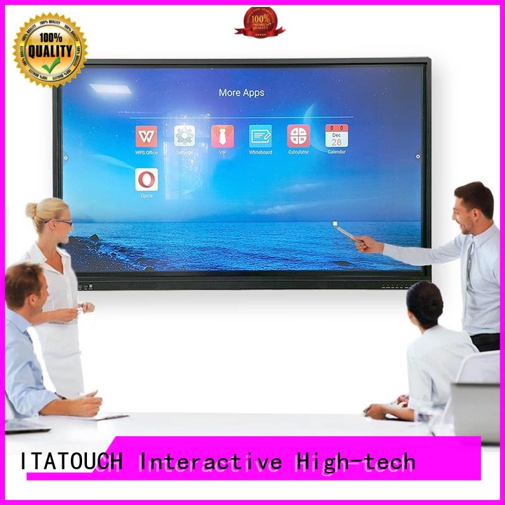 ITATOUCH vivid 4k touch screen monitor company for government
