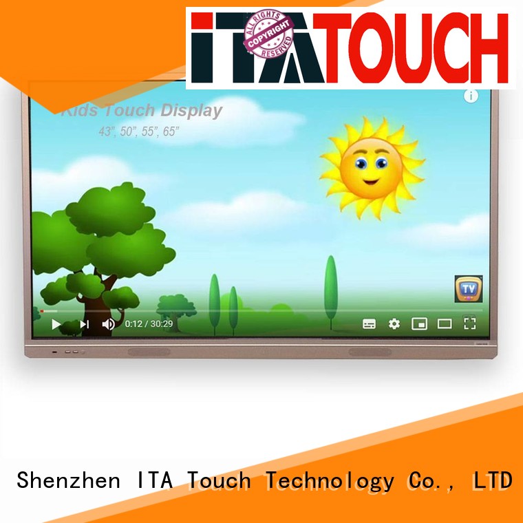 ITATOUCH Top 4k touch screen monitor supply for military