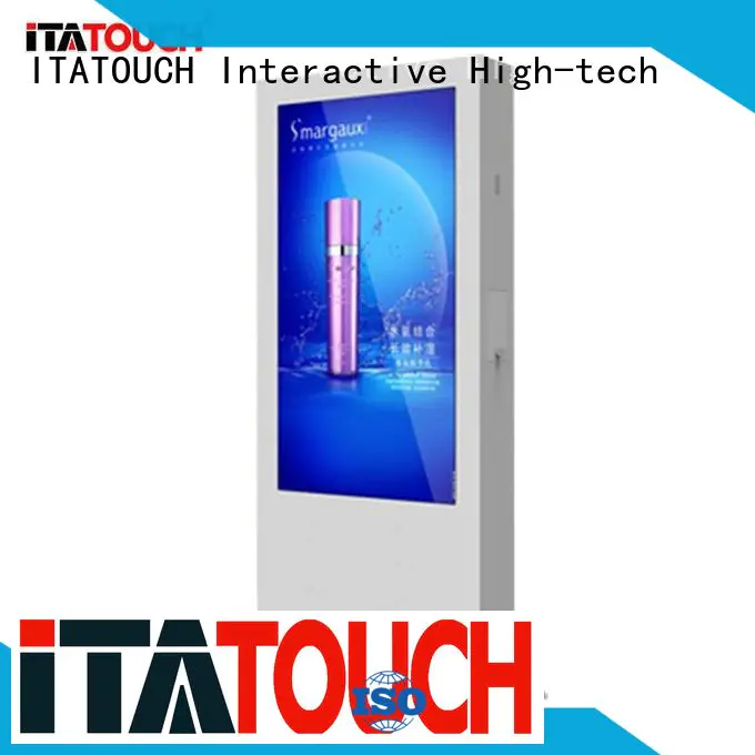 ITATOUCH supermarket outdoor digital display for sale for office